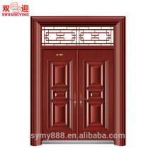 Окна двери дизайн-главные ворота, решетки безопасности металлические двери из нержавеющей стали